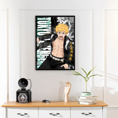 Takemichi Hanagaki A4 Poster|High-quality A4 poster of Takemichi Hanagaki from Tokyo Revengers perfect for fans and collectors