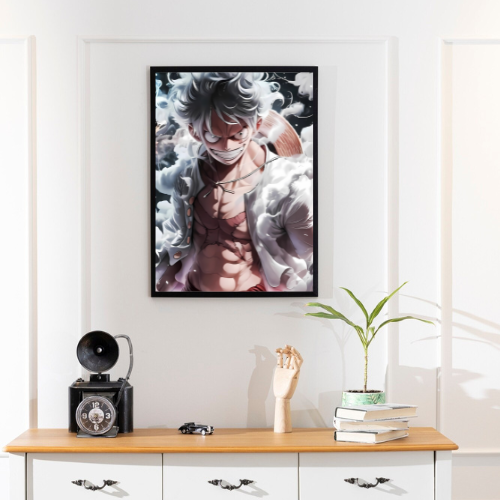 Monkey D. Luffy Gear 5 –  One Piece Premium A4 Wall Poster