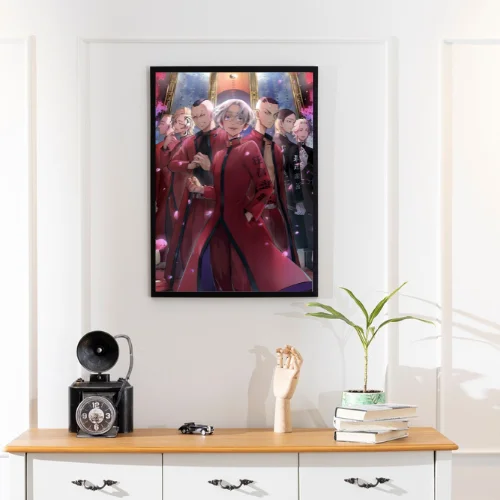 Tenjiku Gang Poster|Fierce A4 poster of Tenjiku Gang capturing the gang's dark and bold presence