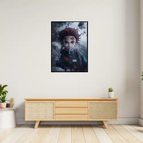 Tanjiro Kamado – Demon Slayer A4 Size Wall Poster