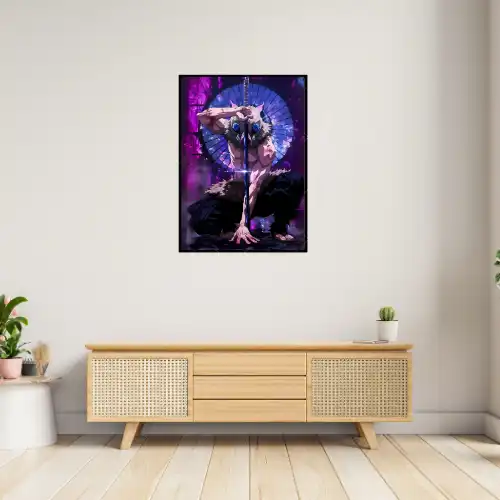 Inosuke Hashibira – Demon Slayer A4 Size Wall Poster